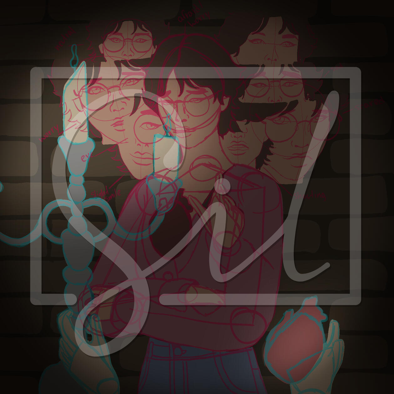 “Light Campaign” Social Sketch BTS | Photoshop | 2024