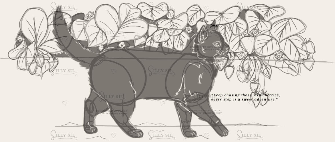 “Sweet Adventures” Sketch — Photoshop | 2026